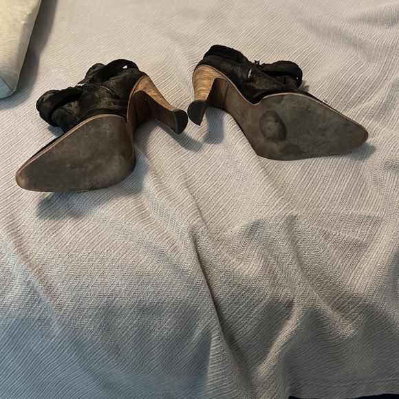 Elizabeth and James pointed toe ankle boots velvet  SZ 8 club wear going out - Picture 8 of 14